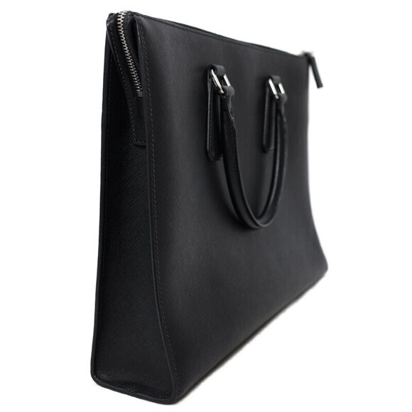 Prada Saffiano Leather Briefcase Business Bag - Picture 2 of 9